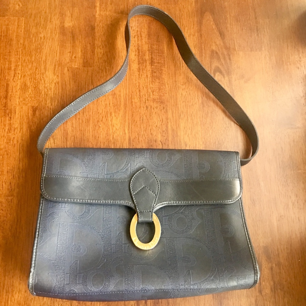 Christian DIOR Authentic Vintage Canvas Purse